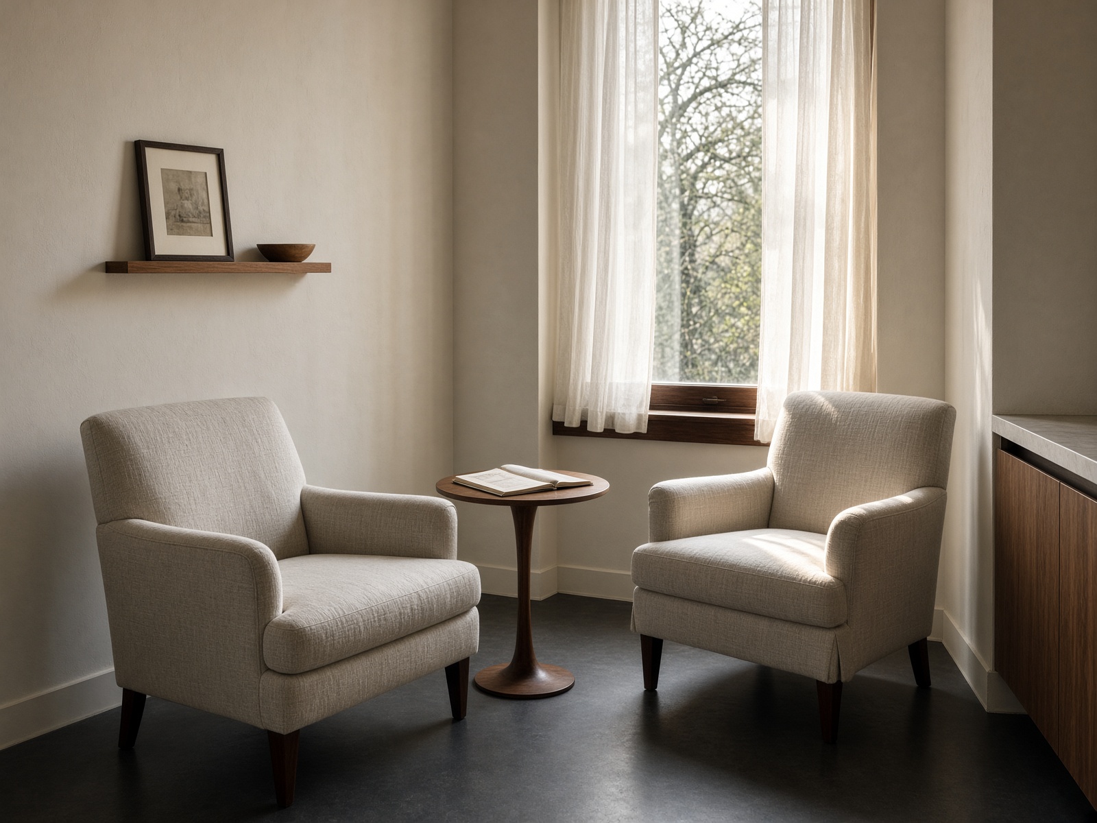 A private consultation room